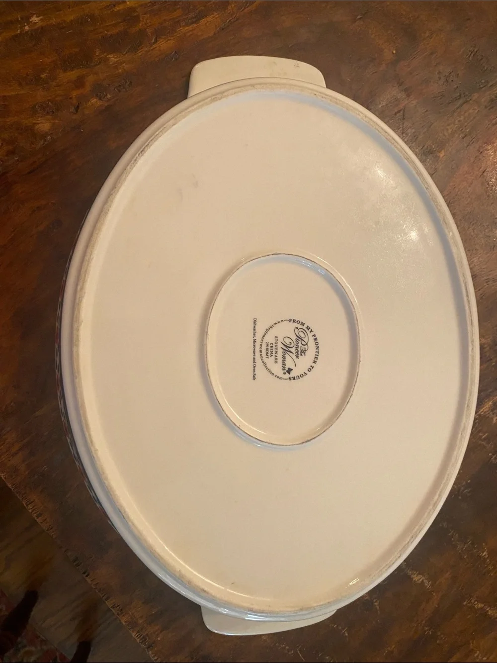 EUC Pioneer Woman 12” oval casserole/baking dish